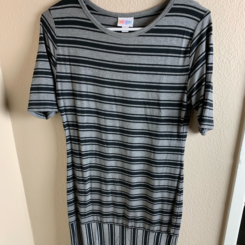 Casual stripe dress